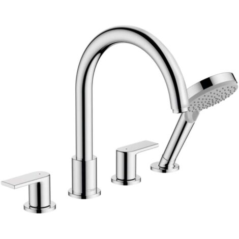 Hansgrohe Vernis Shape - Miscelatore da bordo, installazione a 4 fori, cromo (71459000) (1/5)