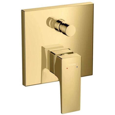 Hansgrohe Metropol - Miscelatore ad incasso per vasca da bagno, color oro lucido 32545990