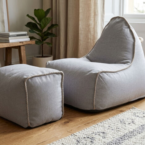 TERA POUF POUFF PUFF PUF POLTRONA MORBIDO ECOPELLE PVC ARANCIO 78x78x93