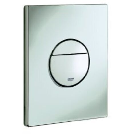 Alca Komfort, Piastra Di Comando, A Due Tocchi, Cromo Opaco (M272 - Foto 4