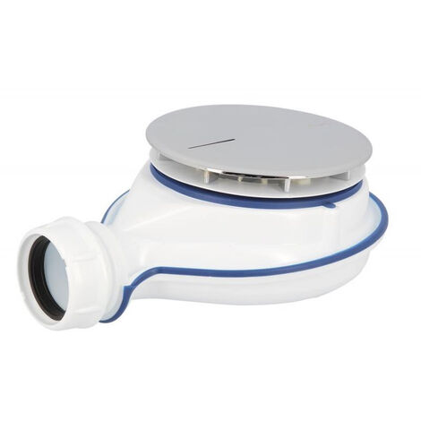 Nicoll Turboflow-XS Speciale piletta ultracompatta per piatti doccia extrapiatti, con innovazione MagneTech (0205801) (1/5)