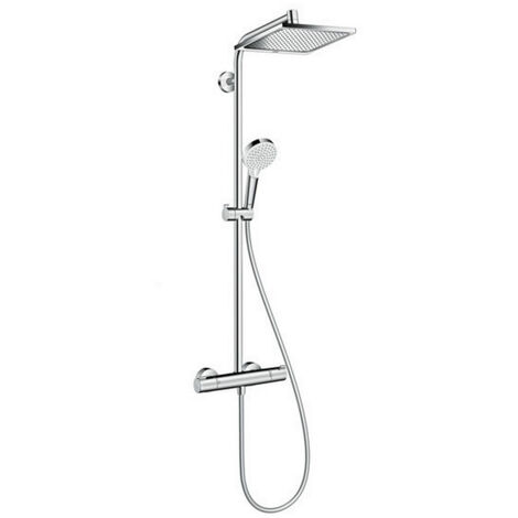 Hansgrohe Crometta E 240, colonna doccia Showerpipe, 1 getto EcoSmart (HG-27281000)