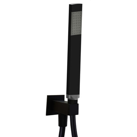 Swiss Aqua Technologies Doccetta B-Way Stick, 1 getto, con raccordo a gomito e flessibile da 1,5 m, nero opaco (SATBSPVSBW) (1/5)