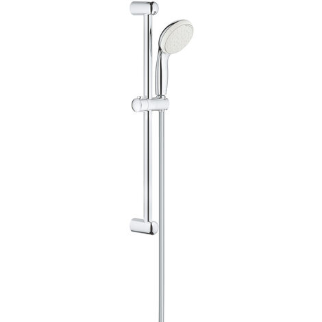 Grohe Set miscelatore doccia termostatico Precision Flow + doccetta 600 mm  + tubo flessibile 1750 mm