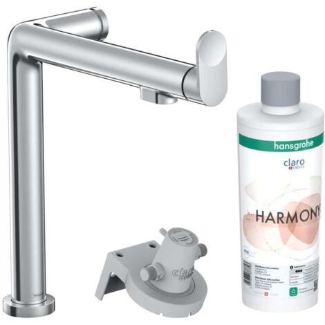 Hansgrohe Aqittura M91 - Miscelatore da lavello con funzione di filtraggio, cromo 76802000 (1/5)