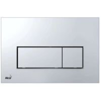 Piastra di comando Alca Two-touch, cromo lucido (M571)