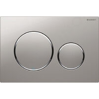 Geberit Sigma20 plaques de déclenchement pour rinçage à 2