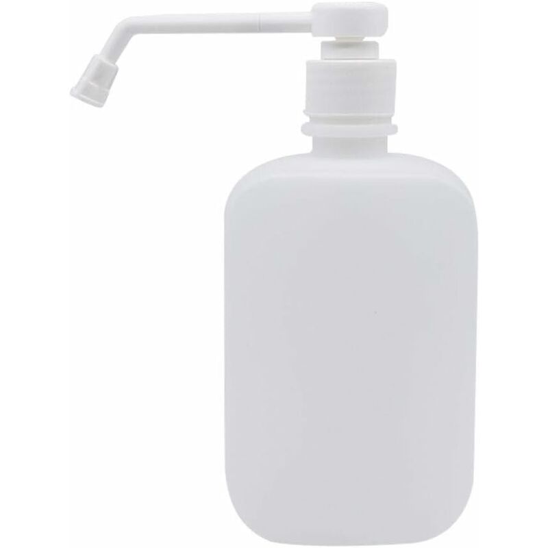 MINKUROW Flacone Dispenser Di Sapone Da 500 Ml, Flacone Disinfettante Per  Le Mani, Dispenser Di Sapone Per Le Mani Liquido Riutilizzabile Per La  Cucina Del Bagno, Flacone Pompa Vuota Quadrata Per Disi