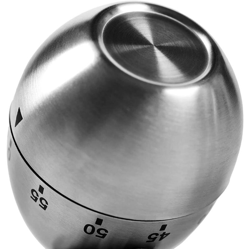 MINKUROW Timer Per Uova Da Cucina Timer Creativo Conto Alla Rovescia Visivo  Meccanico Cottura In Metallo