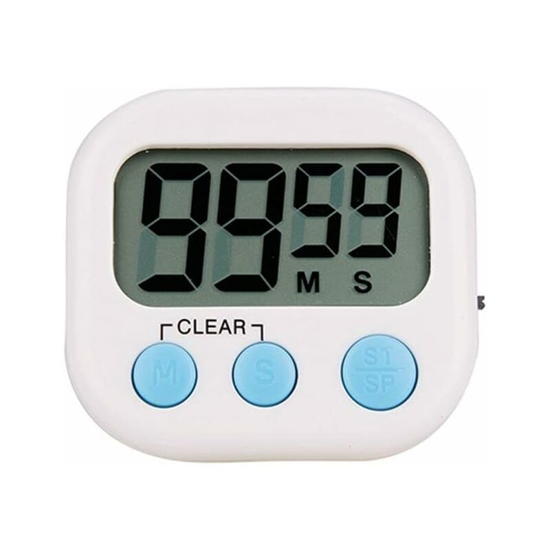 MINKUROW Lcd Digitale Elettronico Timer Da Cucina Timer Digitale Magnetico  Conto Alla Rovescia Sveglia Per Pause