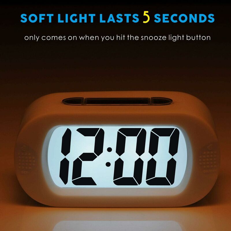 Sveglia Bambini Bambino Bambini Dormono Comodino Sveglia Digitale  Temperatura Snooze Timer Camera Da Letto Scrivania Da 24,52 €