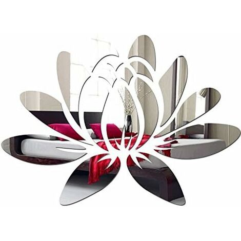 MINKUROW Grande specchio da parete in acrilico per cameretta dei bambini 35 x 50 cm Spessore infrangibile
