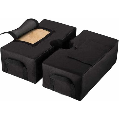 4 Sacchi Zavorra Per Gazebo - Borse Pesi Resistente Doppia Cucitura 600D Oxford Per Tende Da Esterno, Piscine E Ombrelloni - Foto 10