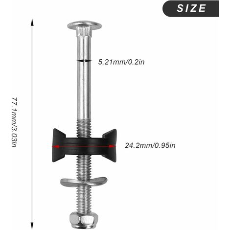 MINKUROW Viti Per Trampolino Da 12 Pezzi Set Di Viti Per Trampolino