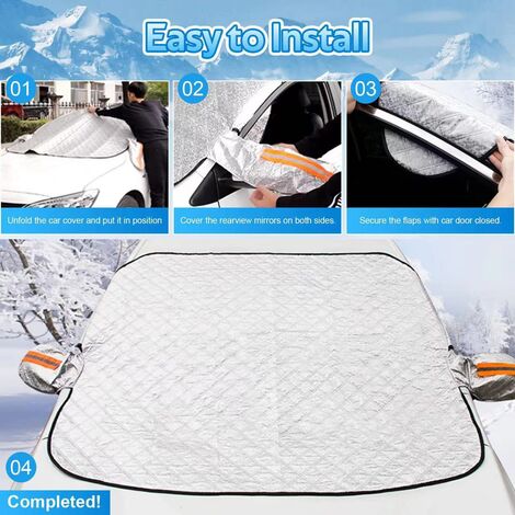 2X PARASOLE PARA sole pieghevole protezione anti-UV auto automobile 130 x  69 cm EUR 15,21 - PicClick IT