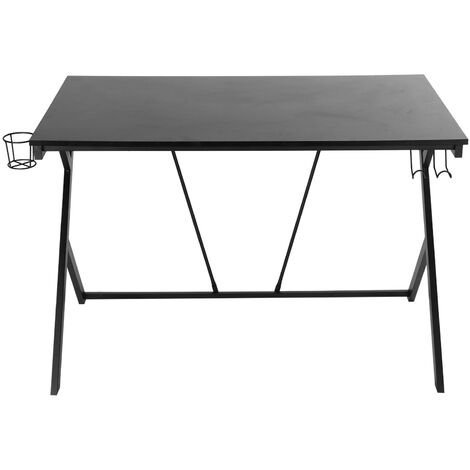 Scrivania Gaming Bestier Con LED RGB E Prese Elettriche - Tavolo Gamer Professionale - Foto 8