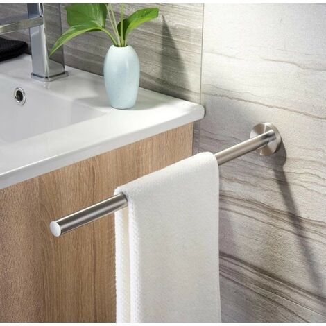 Portasciugamani, portasciugamani da parete in acciaio inox portasciugamani da bagno da cucina portasciugamani da bagno per ospiti da 40 cm