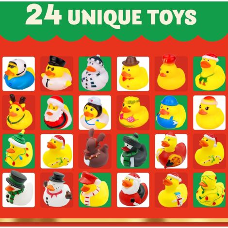 Calendario Dell'Avvento 2024 Con 24 Scimmiette Di Natale 2D – Ciondoli Da Appendere, Conto Alla Rovescia Per Bambini