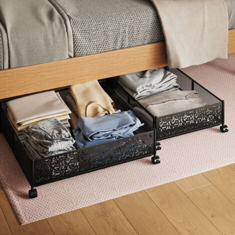 Contenitori Sottoletto Con Ruote Ikea