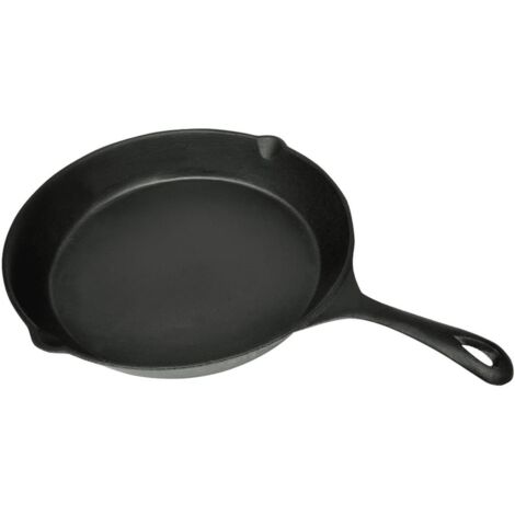 WAS Padella Da Portata In Ghisa, 24x17 Cm, Colore Nero, Ideale Per Servire In Tavola - 2
