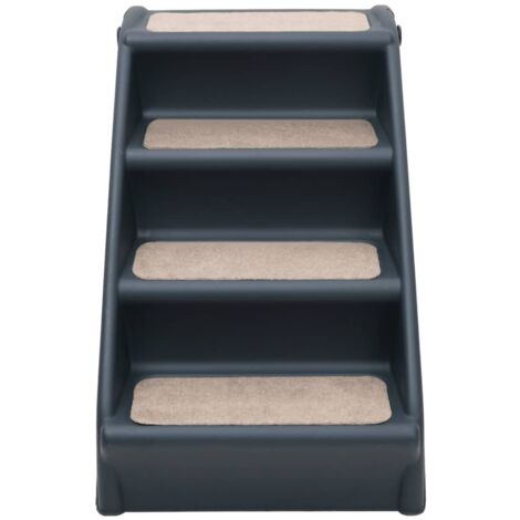 Scaletta Per Cani E Gatti 4 Gradini - Rampa Morbida E Antiscivolo Per Letti E Divani - Foto 7