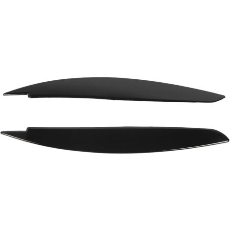 Copri Palpebra Fari Anteriori Per Ford Fiesta MK8 2017-2020 - Nero In Plastica ABS - Foto 9