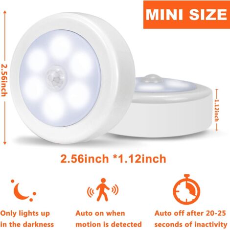 Luci Per Armadi Da 4 A 20 Pollici - Strisce Di Luci A Led Con Sensore Di Movimento Senza Fili, Ricarica Usb Senza Fili, Per Dispensa Cucina Camera Da Letto, Armadio, Corridoio, Con Illuminazione