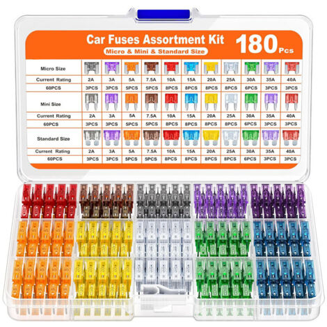 HBM 308 pezzi assortimento di clip per tappezzeria per fiat