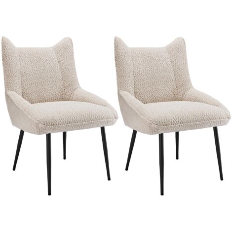 Set Di 2 Sedie Da Ufficio Moderne In Pelle PU, Sedie Ergonomiche Con Braccioli Per Sala Conferenze Nero