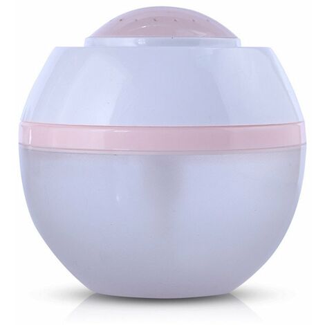 MINKUROW 500 Ml Mini Umidificatore Diffusore Ultrasuoni Legno Grana Oli Aromaterapia Umidificatore Lampada Di Fragranza Led Con 7 Colori Spa Gratuita Per Yoga Camera Da Letto Ufficio (D) (1/2)