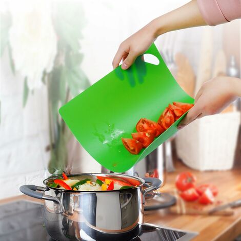 MINKUROW Set Di Taglieri Con Codice Colore Taglieri Da Cucina In Plastica  Antibatterica Senza Bpa Taglieri Per La Colazione Lavabili In Lavastoviglie