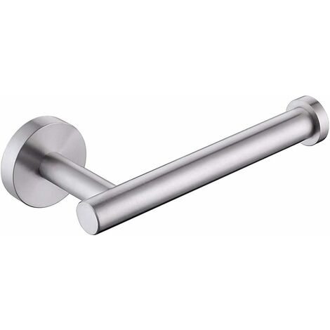 MINKUROW 2 Pz Porta Rotolo Igienico Porta Rotolo Sus304 Porta Rotolo Igienico In Acciaio Inox Bagno Montaggio A Parete Spazzolato Sliber (1/5)