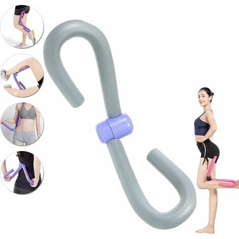 MINKUROW Taglia Cosce, Allenatore Per Cosce, Allenatore Per Gambe, Allenatore Per Gambe Multifunzionale, Cyclette Per Cosce, Allenatore Per Il Corpo (Grigio) (1/5)