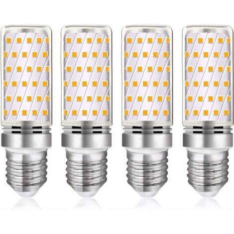 MINKUROW E27 Lampadina Led Mais 12w Bianco Freddo 6000k, Luce 360°, E27 Equivalente Alogena 100w, Ac 230v, E27 Lampada Led Mais Bianco Freddo Per Illuminazione Interna, Non Dimmerabile, Confezione Da 