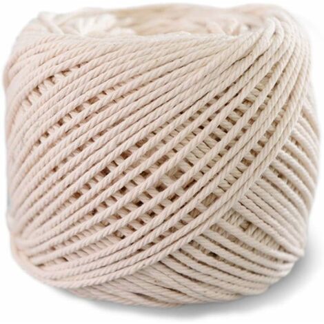 Fridja 100M Fait Main Chanvre Lin Cordons Burlap Twine Corde Corde  Bricolage Artisanat Décoration 