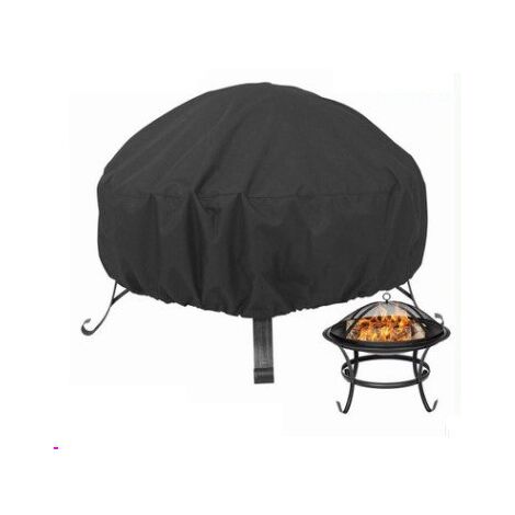 MINKUROW Copertura Griglia Rotonda, Copertura Griglia Antivento, Resistente Allo Strappo, Copertura Griglia In Tessuto Oxford 210d, Copertura Griglia (Ø77x31cm) (1/4)