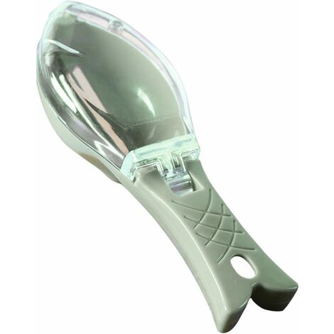 MINKUROW Coltello Per Raschietto Per Pesci Rasoio A Squame Di Pesce Pulisci Pesce Manuale Utensili Da Cucina (Verde) (1/5)