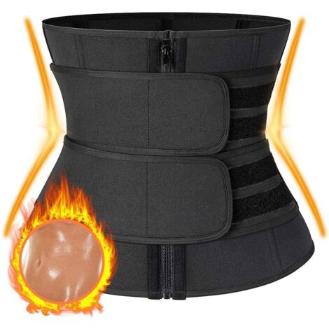 MINKUROW Cintura Addominale In Neoprene Per Allenatore Vita, Cintura Da Fitness Sportiva Cintura Da Sudore Cintura Da Sauna Per Bruciare I Grassi Costruzione Muscolare Cintura Per Sauna L (1/5)