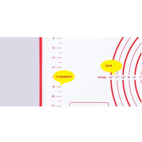 Tappetino da forno in Silicone di grandi dimensioni foglio per pasticceria  antiaderente tappetini per pasta per Pizza tappetini riutilizzabili per  pasticceria da forno strumenti per la cottura della torta