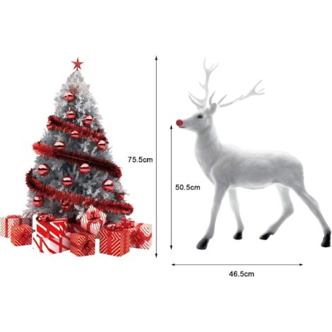 Adesivi per finestre con renne della foresta, adesivi per finestre con  cervi, adesivi per finestre di Natale, adesivi per finestre di Natale,  adesivi per finestre invernali -  Italia