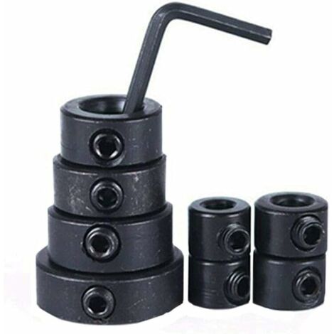 MINKUROW 1set Set Di Punte Per Svasatori Profondità Regolabile Collare Di Arresto Perforazione Per La Lavorazione Del Legno (1/5)