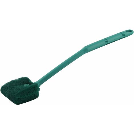 MINKUROW Raschietto Per Alghe Per Acquario Detergente Per Pennelli In Spugna A Doppia Faccia Manico Lungo Scrubber Per Acquari Per Acquari In Vetro E Cucina Domestica