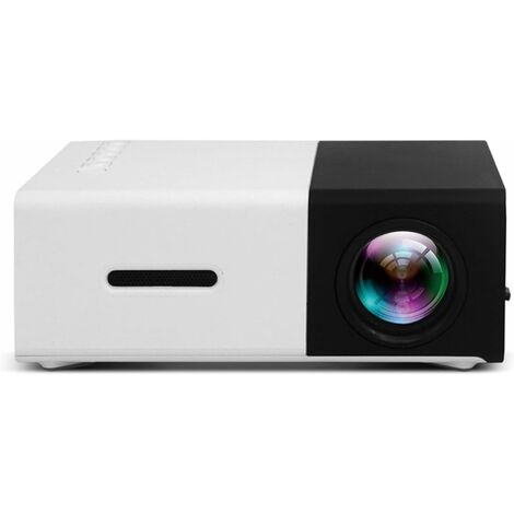 MINKUROW Mini Proiettore Led Portatile Hd 1080p, Videoproiettore Da 24  60 Pollici Proiettore Audio Stereo Chiaro Da 1000 Lumen Per Supporto Regalo Home Theater Hdmi/Av/Usb (1/5)