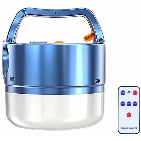 MINKUROW Lanterna Da Campeggio Solare  Potente Illuminazione Per Esterni Led Luminoso A Luce Solare Risparmio Energetico Lanterna Portatile Facile Da Controllare Per Tenda Da Trekking Pesca Da Campegg