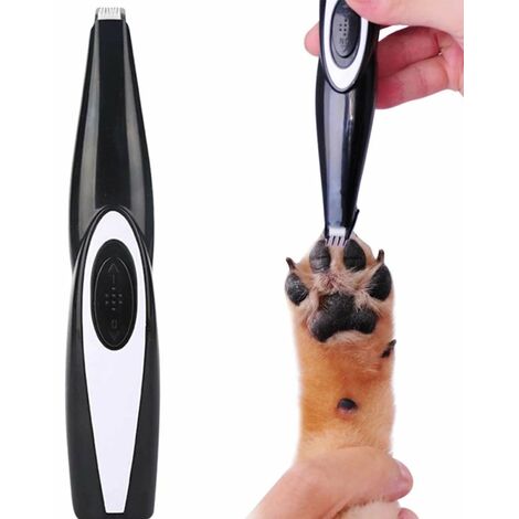 MINKUROW Tagliapeli Per Animali Domestici Per Cani E Gatti, Design Cordless Ricaricabile Usb A Basso Rumore, Elettrico Per Capelli Intorno A Viso, Occhi, Orecchie, Zampe, Groppa (1/5)