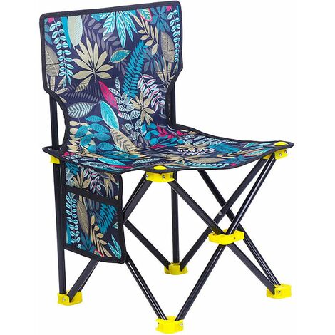 MINKUROW Tavolo Da Campeggio Tavolo Pieghevole Leggero Con Piano In Alluminio E Borsa Per Il Trasporto, Perfetto Per Cucinare All'aperto, Spiaggia, Escursioni, Pesca, 42 x 42 x 72 Cm Tutte Le Foglie D