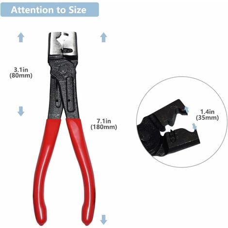 Pinza universale KNIPEX per fascette stringitubo