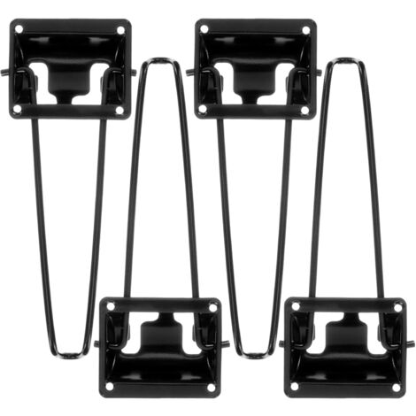 MINKUROW 4 Pezzi Gambe Pieghevoli per Tavolino Gambe del Tavolo a Forcina 420mm per Gambe del Tavolo Pieghevoli per Laptop Gambe del Tavolino Pieghevole Scrivania (1/5)