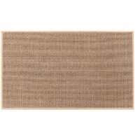 MINKUROW Tappetino Cucina Fronte Lavello Lavabile in Gomma Antiscivolo e Lavabile, Colore Juta (1 Pz per 44x75cm)
