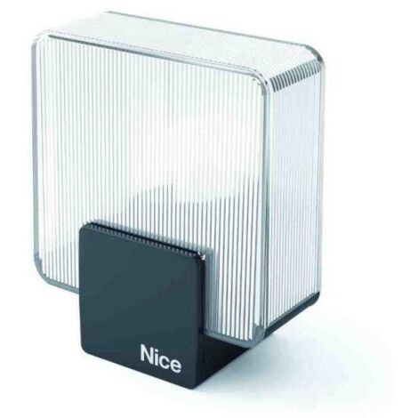 Nice – Gyrophare clignotant LED ELAC 90-240V – IP44 – Antenne 433.92 MHz – Installation verticale/horizontale – Signal lumineux visible